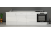 240 cm Mutfak alt dolap MDFLAM  PARLAK kapaklı Hazır modüler mutfak dolabı