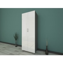 100 cm 2 kapılı Raflı Gardırop  