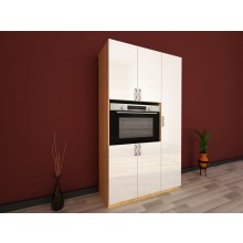 100 cm Ankastre Fırın ve Boy kiler dolabı 