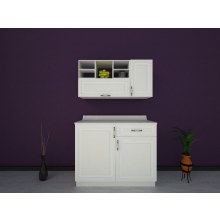 100 cm Mebran kapak Alt üst mutfak dolabı 