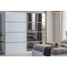 Gül Sürgülü  Soft  Gardırop