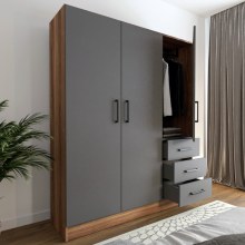 3 KAPAKLI ÇEKMECELİ DOLAP ,GARDIROP 
