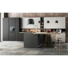 560 cm Adalı Modern mat mutfak 