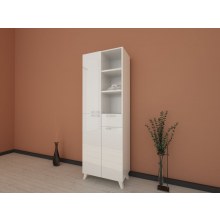 70 cm Havlu dolabı Kapak ve çekmeceli