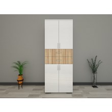 80 cm 2 çekmeceli gardırop 