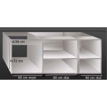 80 cm ALT mutfak Dolabı
