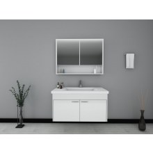 80 cm Banyo dolabı Aynalı raflı 