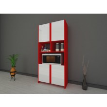 90 cm Mikrodalga fırın dolabı AÇIK RAFLI