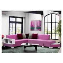 Gül Mobilya KUĞU PEMBE  köşe koltuk sandıklı yataklı koltuk
