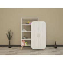 Havlu Banyo dolabı  kapaklı tasarım