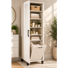 BNY-40-10  40 CM BANYO çamaşır  DOLABI