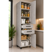 KLR-60-16  60 CM çekmeceli KİLER DOLABI 
