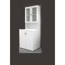 makine dolabı camlı 