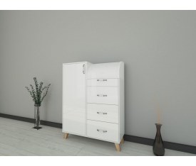 100 cm Ekmek dolabı Panjurlu