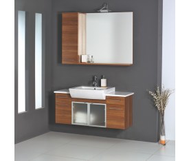 120 CM  SERAMİK BEYAZ LAVABO SET TAKIM