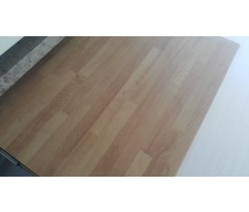 2,8 veya 3,8 cm kalınlıkta AHŞAP  KAYIN desenli laminat tezgah