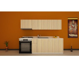 210 cm Modüler Ekonomik mutfak dolabı-3