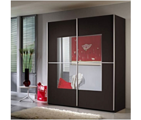 2 kapaklı sürgü dolap 220 cm